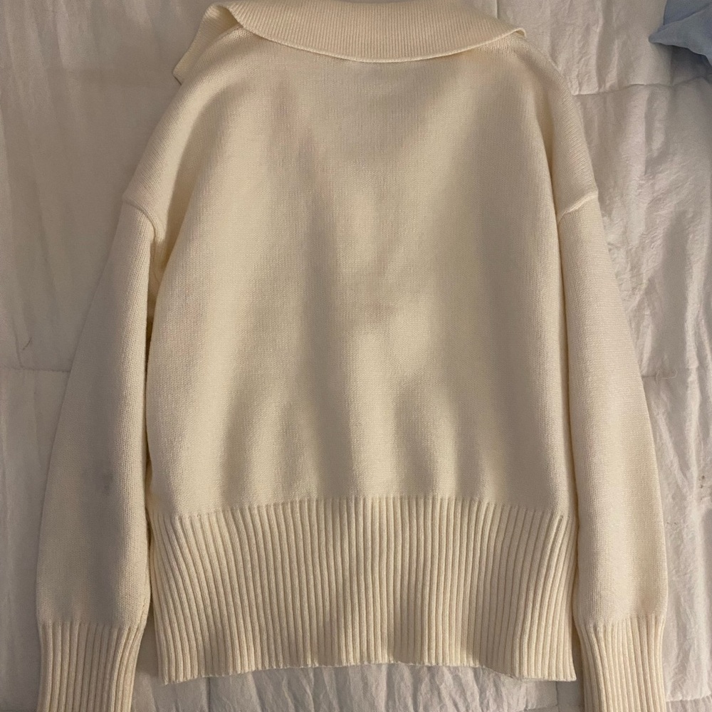 Truth Ivory Knit Pullover - Picture 2 of 2